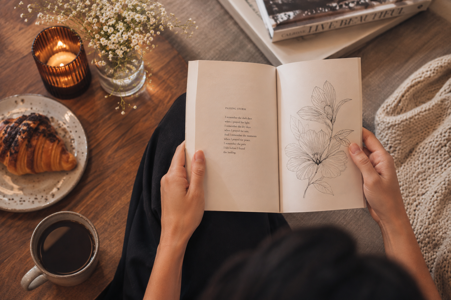 Breath & Mind Yoga & Book club Hannover Croissant
