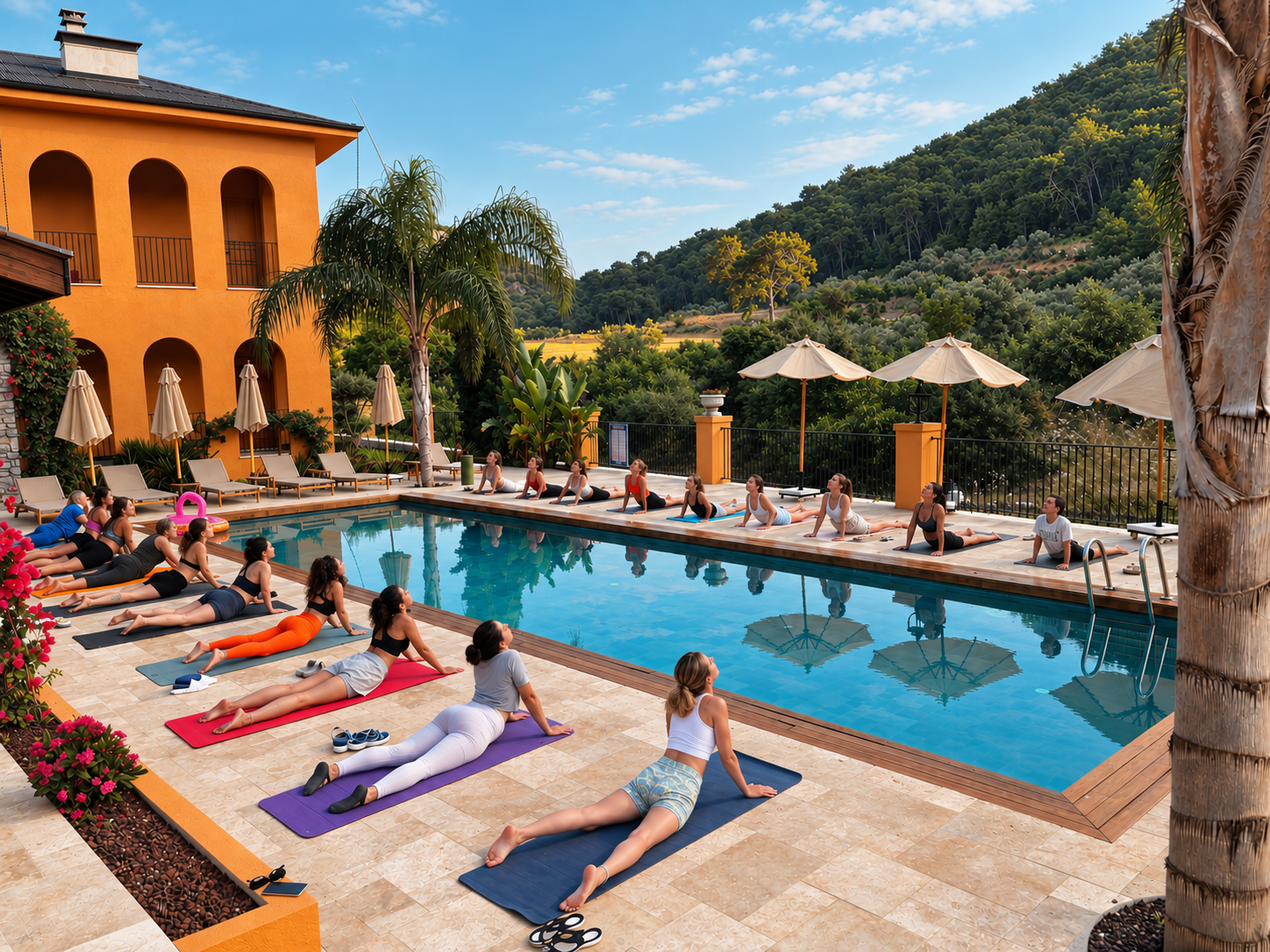 Gemeinschaft beim Retreat
